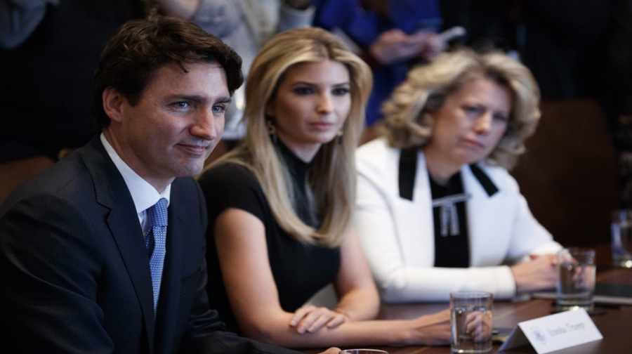 Photo of امریکی صدرکی بیٹی ایوانکا ٹرمپ کینیڈا کے وزیراعظم کی دیوانی نکلیں
