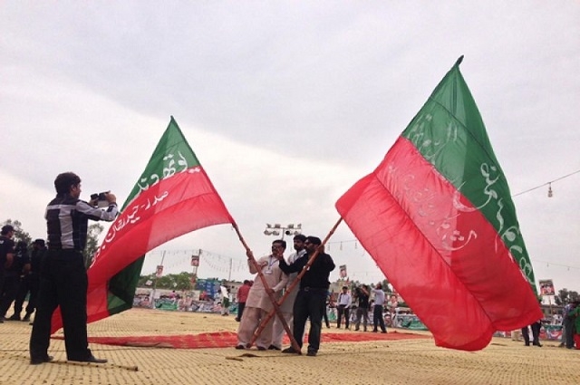 Photo of تحریک انصاف آج سیالکوٹ میں سیاسی قوت کا مظاہرہ کریگی، جلسے کی تیاریاں جاری
