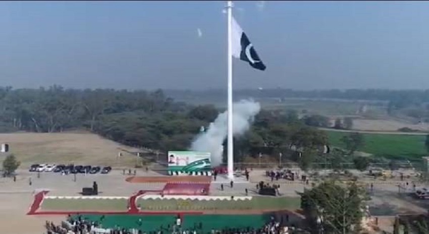Photo of پاک بھارت سرحد پر گنڈا سنگھ کے مقام پر 200فٹ بلند پرچم لہرادیا گیا:آئی ایس پی آر