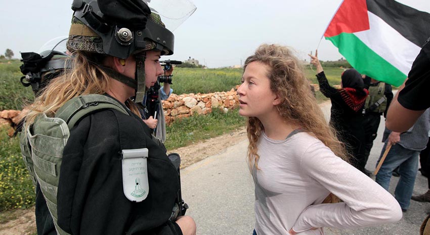 Photo of اسرائیلی فوج نے بہادر فلسطینی لڑکی احید تمیمی کو گرفتار کرلیا
