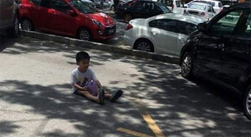 Photo of ماں نے گاڑی کی جگہ بچے کو پارک کردیا