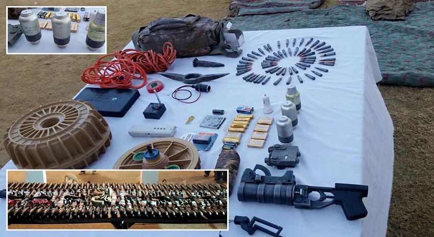 Photo of سکیورٹی فورسز کی کوئٹہ میں ایک اور کارروائی، لشکر جھنگوی کے اسلحہ کا بڑا ذخیرہ برآمد
