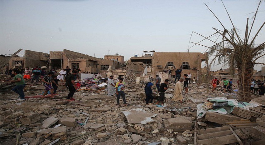 Photo of بغداد کی مسجد میں دو بم دھماکوں میں 18 افراد جاں بحق