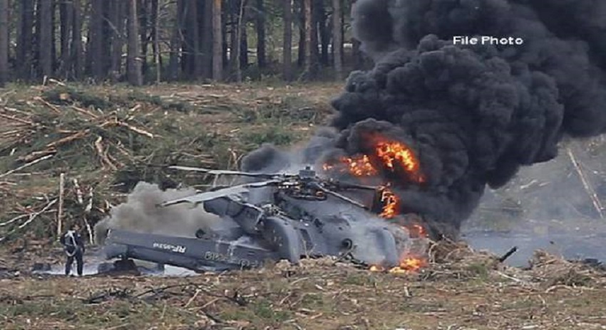 Photo of روس ، ہیلی کاپٹر گر کر تباہ ، 18 افراد ہلاک