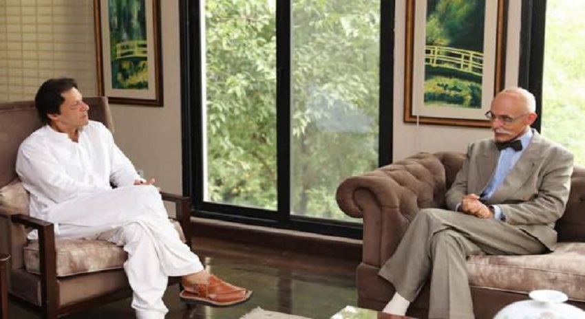 Photo of یورپی یونین کے سفیر جین فرانکوئس کاؤٹن کی چیئرمین پاکستان تحریک انصاف سے ملاقات