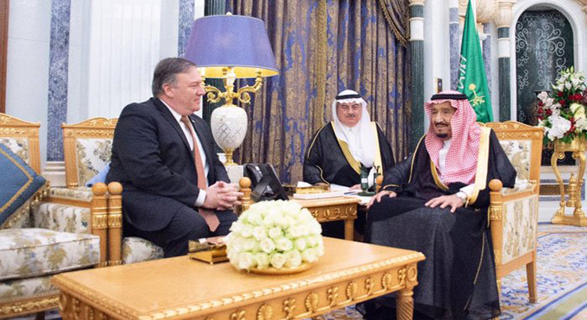 Photo of جمال خاشقجی کے معاملے پر امریکی وزیر خارجہ کی سعودی فرمانروا سے ملاقات