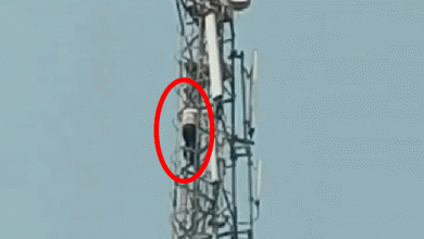Photo of اہلیہ سے جھگڑے پر شوہر موبائل ٹاور پر چڑھ گیا