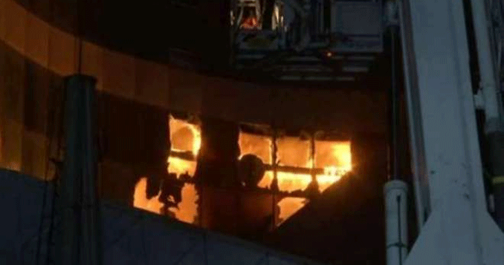 ممبئی میں کورونا مریضوں کے لیے قائم ہسپتال میں آتشزدگی‘ 10 افراد ہلاک
