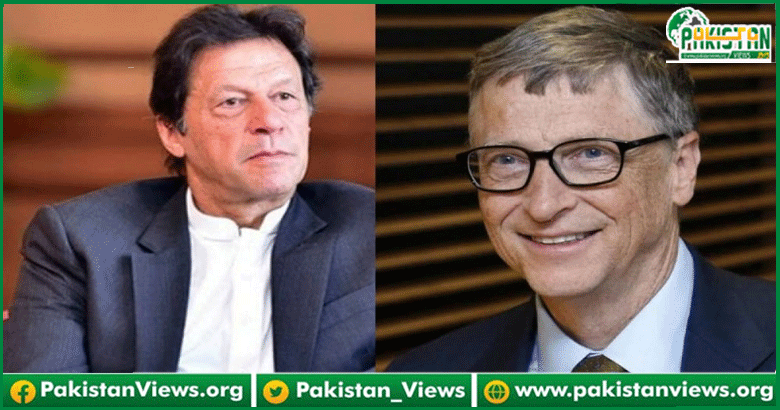 وزیر اعظم عمران خان اور بل گیٹس میں ٹیلیفونک رابطہ موسمیاتی تبدیلی سے متعلق اقدامات پر گفتگو