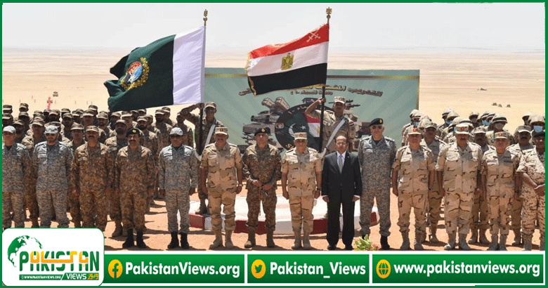 پاکستان اور مصر کی2ہفتےتک جاری رہنےوالی مشترکہ ایئرڈیفنس مشقیں اختتام پذیر