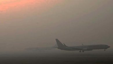 Photo of لاہور ایئرپورٹ کے اطراف شدید دھند