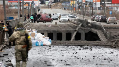 Photo of یوکرین کے شہروں اور قصبوں پر روسی بمباری جاری