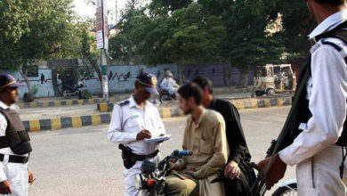 Photo of کراچی: ٹریفک خلاف ورزی پر چالان کا سلسلہ پھر  سے شروع