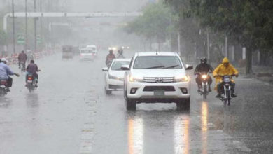 Photo of کراچی کے مختلف علاقوں میں بارش کا سلسلہ جاری
