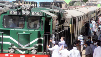 Photo of کراچی: 34 دن بعد ٹرین سروس جزوی بحال