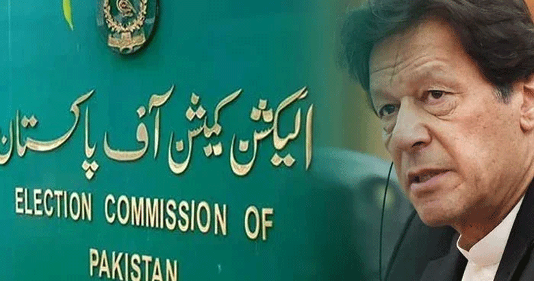 الیکشن کمیشن کا عمران خان کے پیش نہ ہونے پر وارنٹ جاری کرنے کا عندیہ
