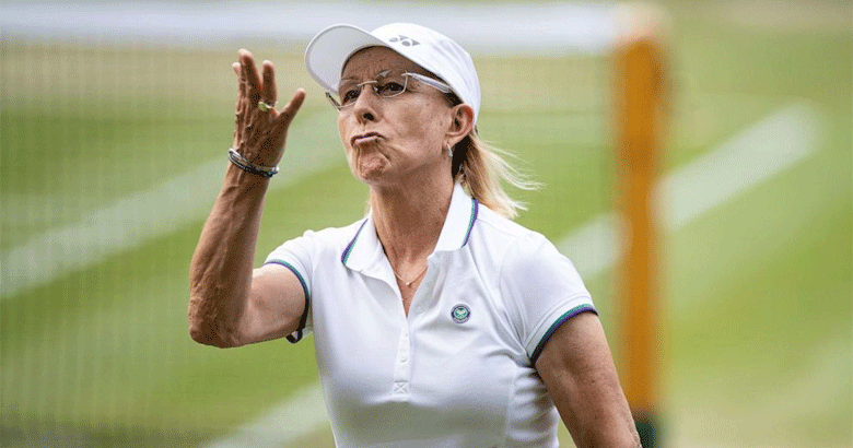 ٹینس کی عظیم امریکی کھلاڑی مارٹینا نیوراتیلووا کینسر میں مبتلا
