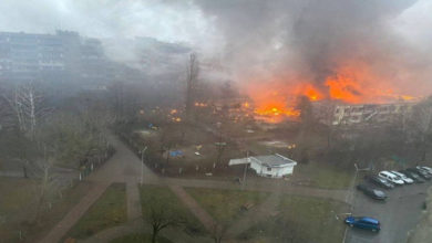 Photo of یوکرین میں ہیلی کاپٹر اسکول پرگر گیا، 18 افراد ہلاک 29 زخمی