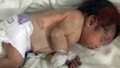 Photo of شام میں زلزلے کے ملبے میں دبے ہوئے نومولود بچے کو پیدائش کے بعد بچا لیا گیا