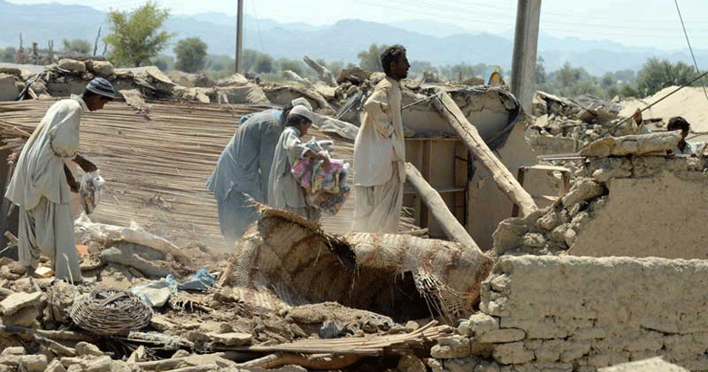 بلوچستان کے ضلع خضدار میں زلزلے کے شدید جھٹکے محسوس