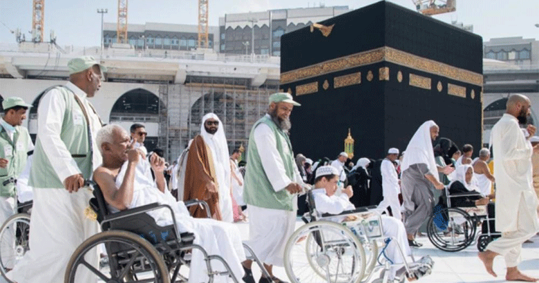 مسجد حرام کی انتظامیہ کا معذور افراد کیلئے عبادات کو آسان بنانے کیلئے اقدام