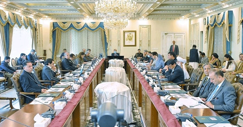 پی ٹی آئی کی جانب سے وفاقی کابینہ کے اجلاس کی تفصیلات کے لئے سیکرٹری کابینہ کو خط