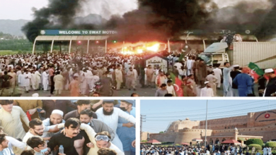 Photo of کے پی میں پی ٹی آئی مظاہرین کا جلاؤ گھیراؤ سے نقصانات کی تفصیلی رپورٹ