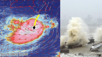 Photo of سمندری طوفان ’’ بائپر جوائے‘‘ مزید قریب آتا جا رہا ہے