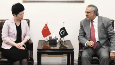 Photo of وزیر خزانہ اسحاق ڈار سے پاکستان میں چینی ناظم الامور پینگ چنکسو کی ملاقات