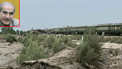Photo of ٹرین حادثہ  لائن کا مسئلہ ہوسکتا ہے یا کوئی تخریب کاری : وزیر ریلوے
