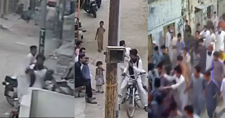 Photo of کراچی: لوٹ مار کر کے فرار ہونے والے ڈاکوؤں کو علاقہ مکینوں نے پکڑلیا ، پکڑنے کی ویڈیو وائرل