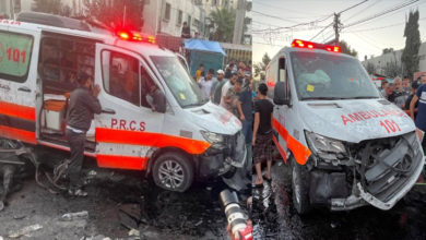 Photo of ایمبولینس حماس کے زیر استعمال تھی اور یہ ایک جائز ہدف تھا : اسرائیل