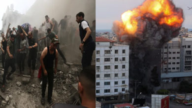 Photo of صبح سے شروع ہونے والے اسرائیلی حملوں میں ابتک 109 فلسطینی شہید ہو گئے
