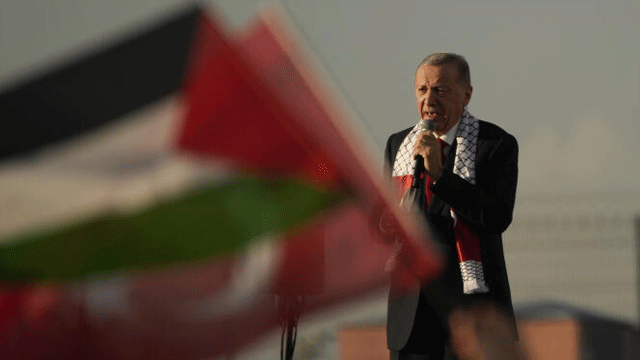 غزہ کے مستقبل کا فیصلہ فلسطینی کریں گے، ترک صدر رجب اردعان