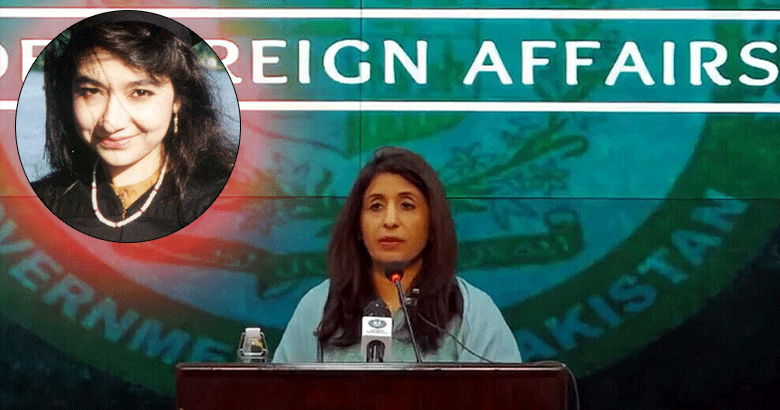 عافیہ صدیقی پر امریکہ کے بیانات کو سنجیدگی سے دیکھتے ہیں، پاکستان