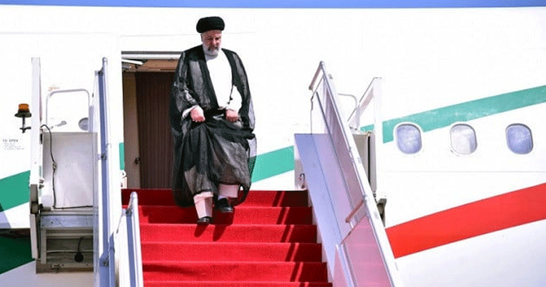 اسلامی جمہوریہ ایران کے صدر ابراہیم پاکستان کے تجارتی دارالحکومت کراچی پہنچ گئے