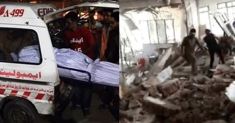 گجرات؛ہسپتال کی چھت گرنے کے واقعہ پر وزیراعلی کا نوٹس، ایم ایس برطرف